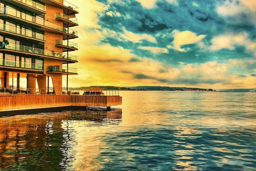 Tjuvholmen / Aker Brygge - Most Expensive Area In Oslo! Apartment Ngoại thất bức ảnh
