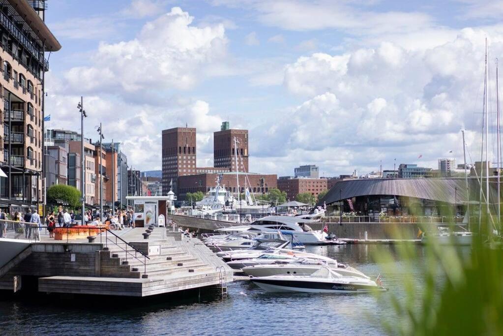 Tjuvholmen / Aker Brygge - Most Expensive Area In Oslo! Apartment Ngoại thất bức ảnh